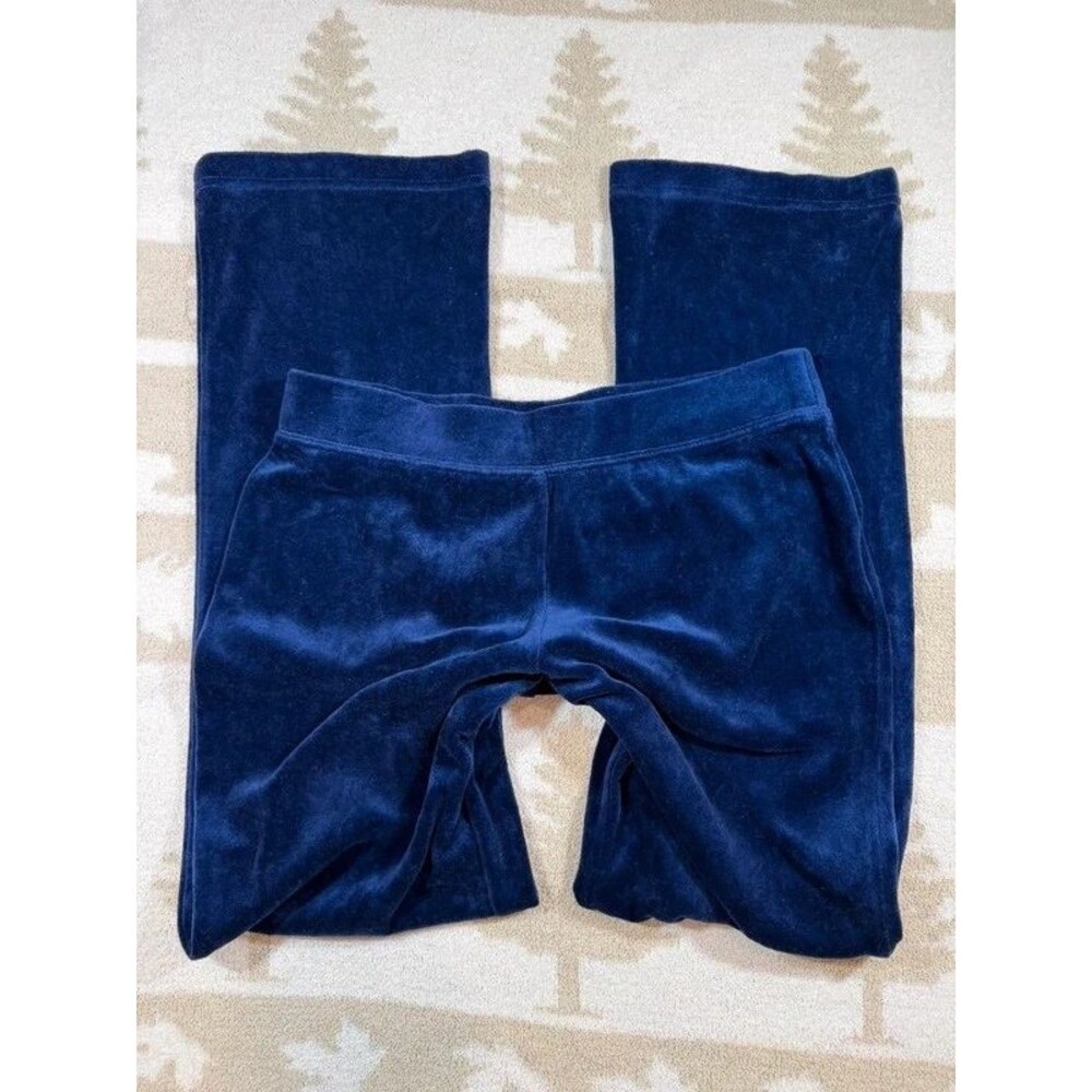 Y2K Vintage Karen Scott Sport Purple Velvet Pants Petite Small